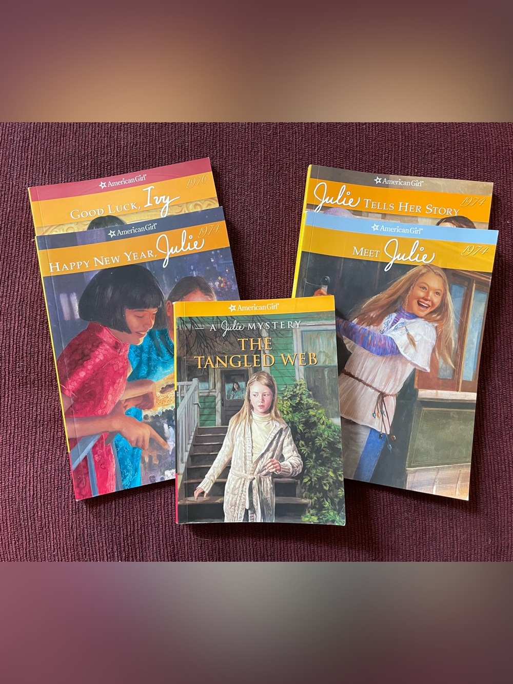 American Girl Julie book bundle